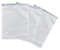 Пакет Zip Lock (120 мкм) матовый с белым бегунком слайдер, 15*10 см