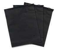 Пакет Zip Lock (140 мкм) черный с черным бегунком слайдер, 45*60 см